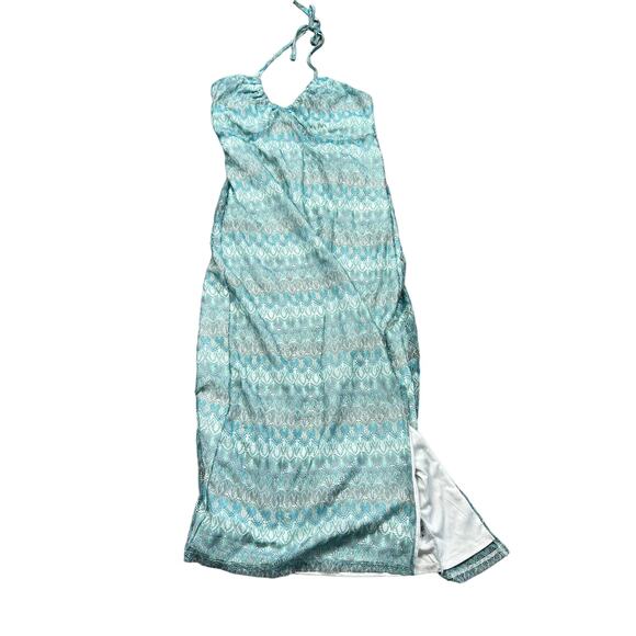 Wild Fable Women's Light Aqua Blue Crochet Slip Dress - Size XL - NWT - Picture 1 of 9